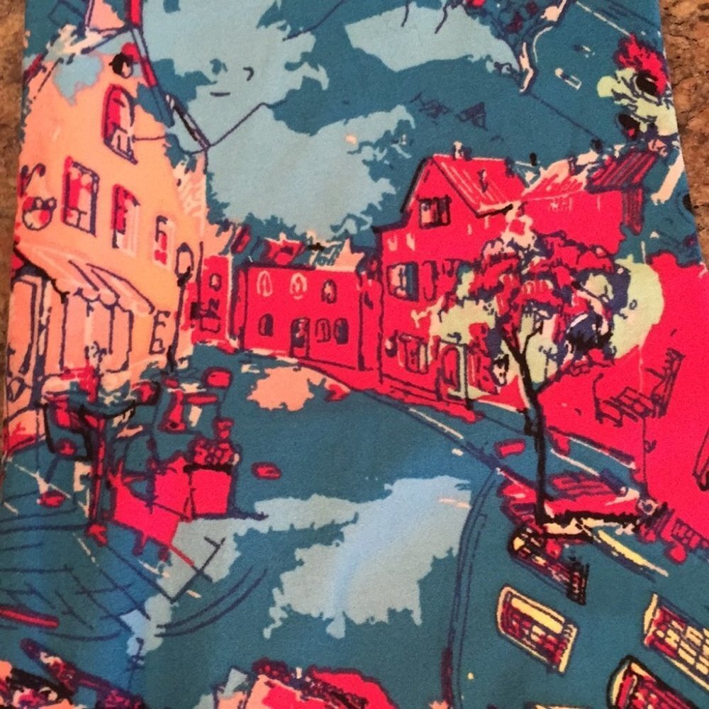 OS NWOT LuLaRoe‎ Leggings AA31 3308 - Picture 3 of 4